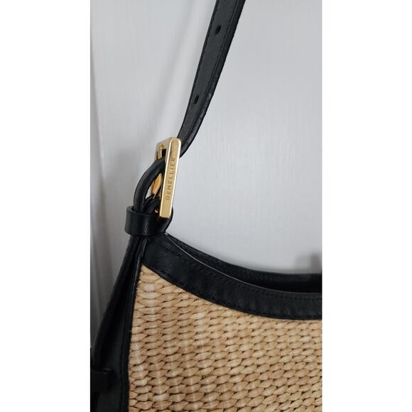DeMellier Woven Black Tokyo ShoulderBag - Picture 7 of 10